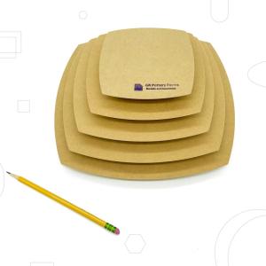 Sphärisches Quadrat - 5 pack