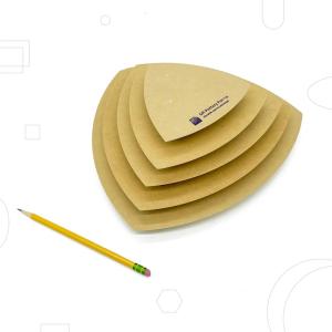 Sphärisches Dreieck - 5 pack