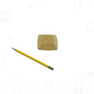 Sphärisches Quadrat - 9 cm