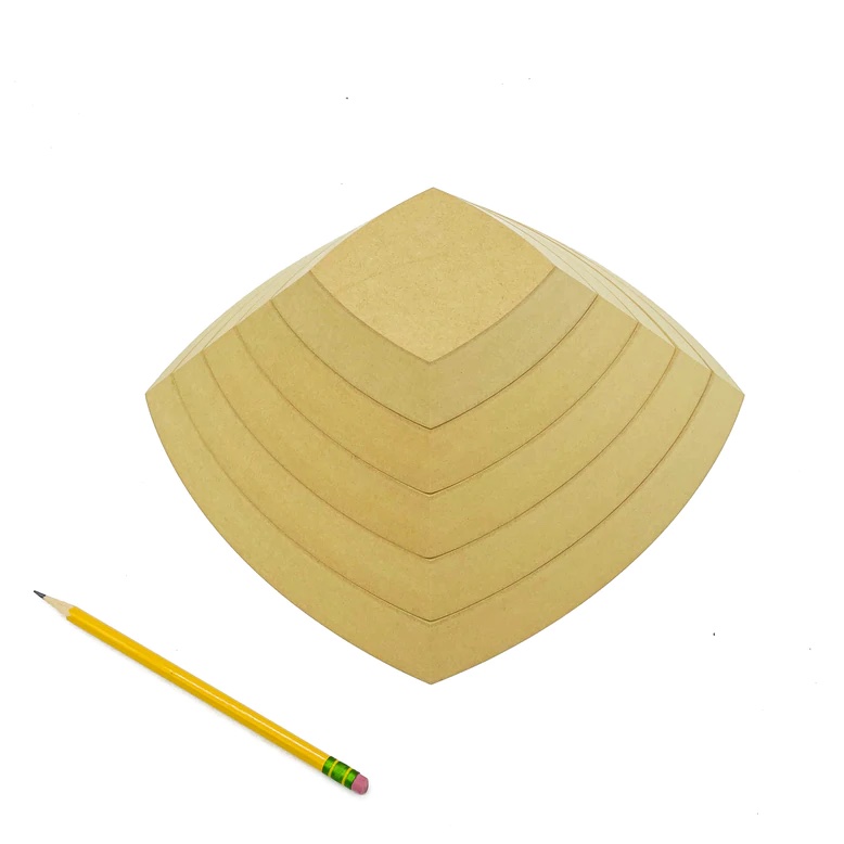 Sphärisches Quadrat - 5 pack