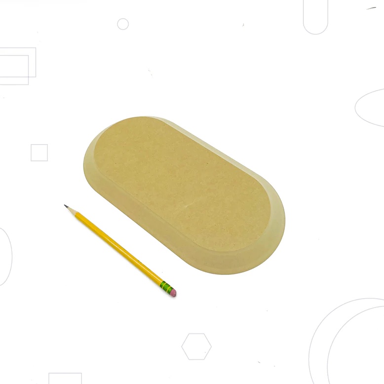 Rektangel mit runden Ecken 15 x 30,5 cm