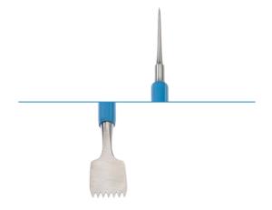 Nål-och räffelverktyg - dubbel XST04