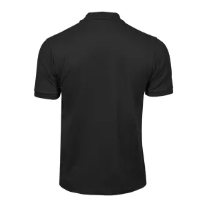 TEE JAYS LUXURY POLO BLACK