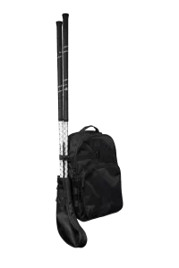 UNIHOC DARK LINE BACKPACK BLACK WITH STICKHOLDER 25L