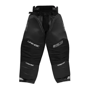UNIHOC ALPHA EVOLAB GOALIE PANTS BLACK-SILVER