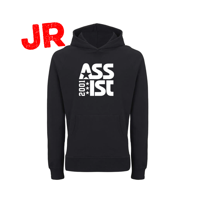 Product Image for ASSIST HOODIE 4.0 BLACK JR (4-6y)