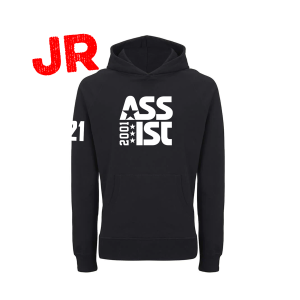 ASSIST HOODIE 4.0 BLACK JR
