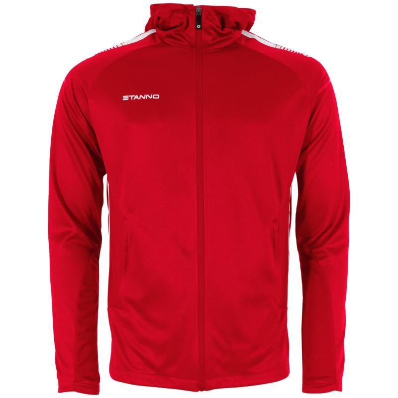 Product Image for STANNO FIRST HOODED FULL ZIP TOP RED-WHITE (XXL)