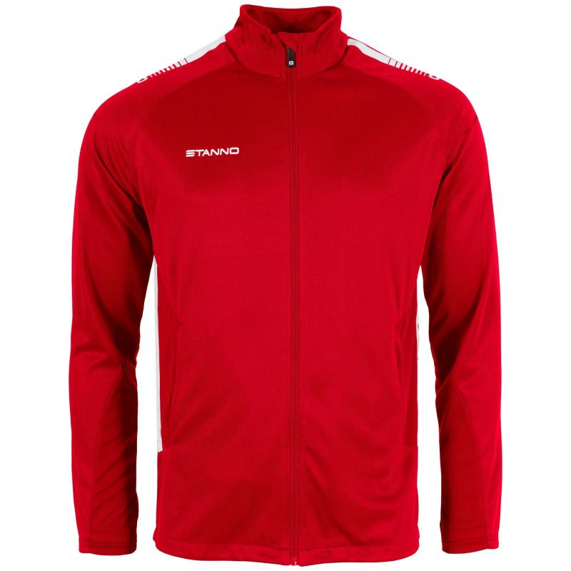 Product Image for STANNO FIRST FULL ZIP TOP RED-WHITE (SMALL)