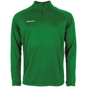 STANNO FIRST HALF ZIP TOP GREEN-WHITE