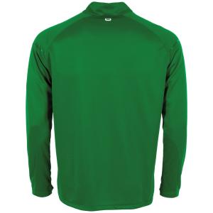 STANNO FIRST HALF ZIP TOP GREEN-WHITE