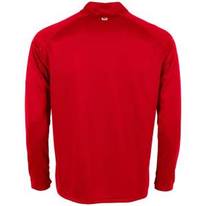 STANNO FIRST HALF ZIP TOP RED-WHITE