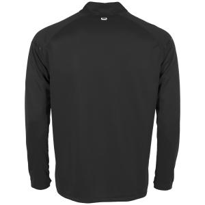 STANNO FIRST HALF ZIP TOP BLACK-WHITE