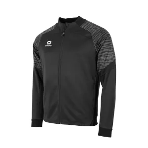 STANNO BOLT FULL ZIP TOP BLACK-GREY