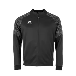 STANNO BOLT FULL ZIP TOP BLACK-GREY