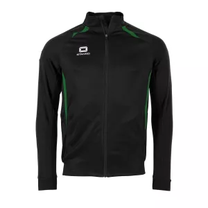 STANNO STADIO FULL ZIP TOP BLACK-GREEN