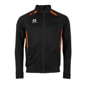 STANNO STADIO FULL ZIP TOP BLACK-ORANGE