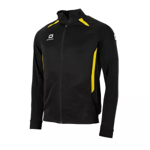 STANNO STADIO FULL ZIP TOP BLACK-YELLOW