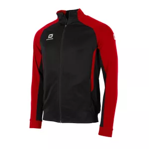 STANNO STADIO FULL ZIP TOP BLACK-RED