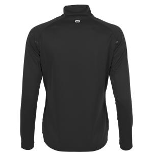 STANNO FIRST HALF ZIP TOP LADIES BLACK-WHITE