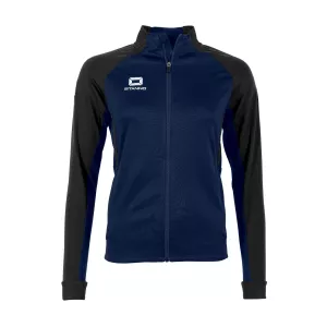 STANNO STADIO FULL ZIP TOP LADIES NAVY-BLACK