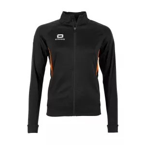 STANNO STADIO FULL ZIP TOP LADIES BLACK-ORANGE