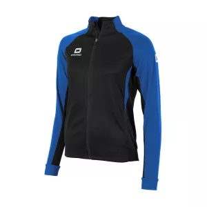 STANNO STADIO FULL ZIP TOP LADIES BLACK-ROYAL