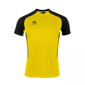 STANNO STADIO T-SHIRT SS YELLOW-BLACK