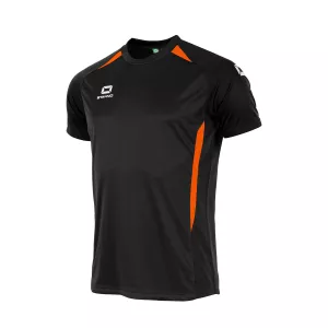 STANNO STADIO T-SHIRT SS BLACK-ORANGE
