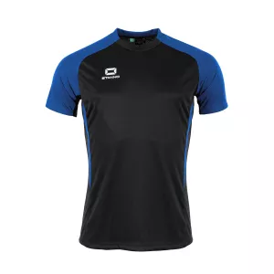 STANNO STADIO T-SHIRT SS BLACK-ROYAL
