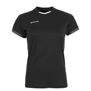 STANNO FIRST SHIRT SS LADIES BLACK-WHITE