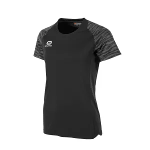 STANNO BOLT T-SHIRT SS LADIES BLACK-GREY