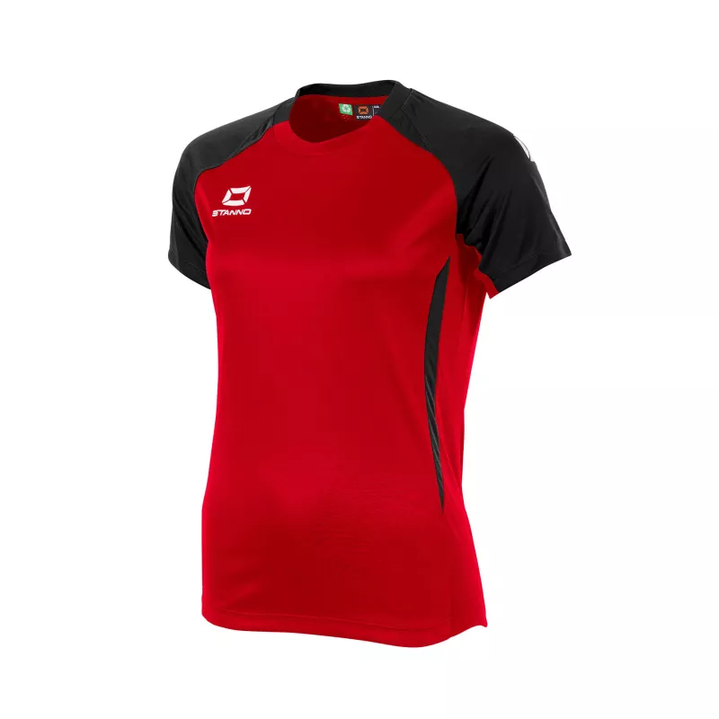 Product Image for STANNO STADIO T-SHIRT SS LADIES RED-BLACK (152CL)