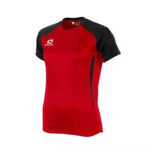 STANNO STADIO T-SHIRT SS LADIES RED-BLACK
