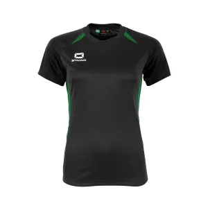 STANNO STADIO T-SHIRT SS LADIES BLACK-GREEN