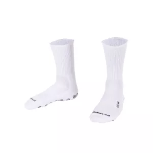 STANNO RAW CREW SOCK WHITE-BLACK
