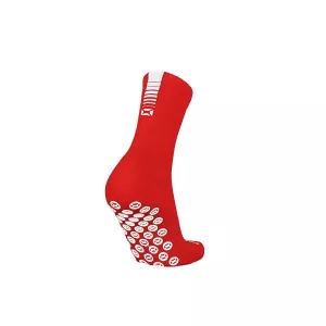 STANNO RAW CREW SOCK RED-WHITE