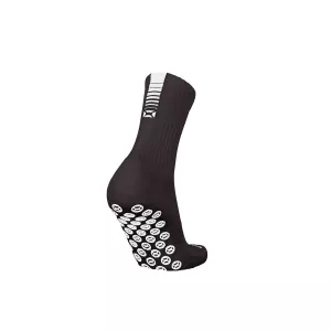 STANNO RAW CREW SOCK BLACK-WHITE