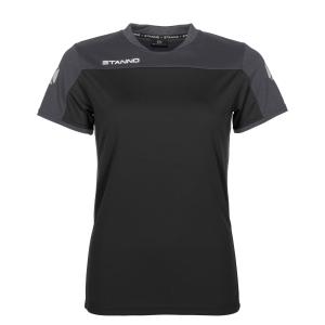 STANNO PRIDE T-SHIRT BLACK-GREY LADIES