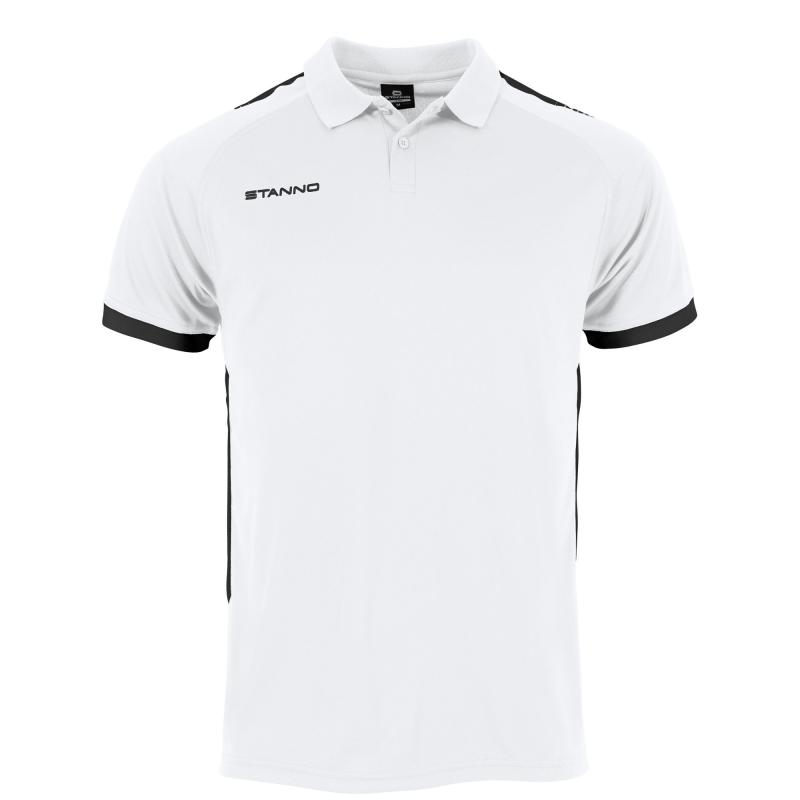 Product Image for STANNO FIRST POLO SHIRT WHITE-BLACK (XXL)