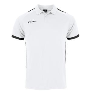 STANNO FIRST POLO SHIRT WHITE-BLACK