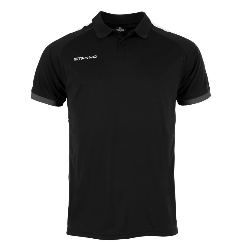 Product Image for STANNO FIRST POLO SHIRT BLACK-WHITE (XXL)