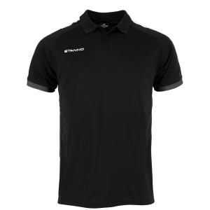 STANNO FIRST POLO SHIRT BLACK-WHITE