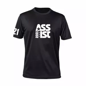 ASSIST FUNCTIONAL TEE 5.0 BLACK