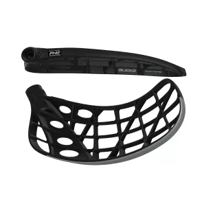FAT PIPE CTRL SLICKS PPH COAL BLACK/PE SILVER FH2