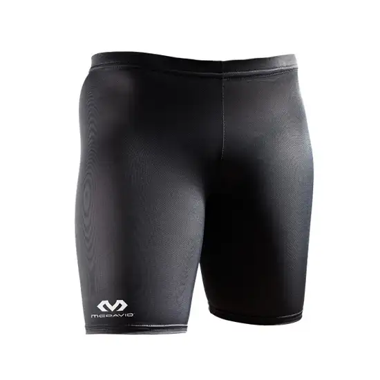 MCDAVID DELUXE WOMENS COMPRESSION SHORTS BLACK