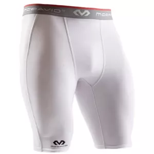 MCDAVID MEN´S COMPRESSION SHORT WHITE