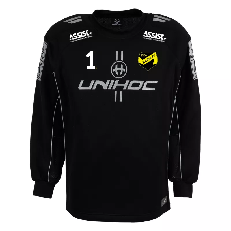 Product Image for ENDRE IF ALPHA SWEATER BLACK-SILVER (SMALL)