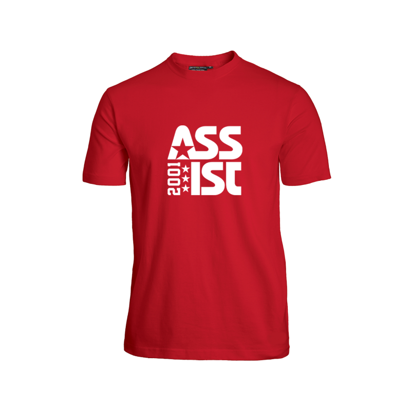 Product Image for ASSIST FUNCTIONAL TEE 4.0 RED (SMALL)