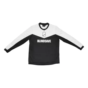 BLINDSAVE VAULT GOALIE JERSEY JR BLACK/WHITE
